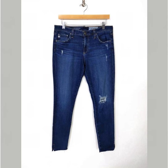 AG Denim Womens The Legging Ankle Super Skinny Ankle Jeans Distressed - Picture 5 of 12